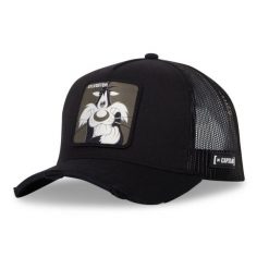 Czapka z daszkiem Capslab Looney Tunes Sylvester The Cat CL/LOO10/1/CT/SYL. Czarne czapki z daszkiem damskie CapsLab, bez wzorów. Za 128.99 zł.