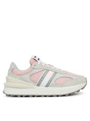 Tommy Jeans Sneakersy Tjw Tech Runner EN0EN02743 Różowy. Czerwone obuwie sportowe damskie Tommy Jeans, z jeansu, bez zapięcia. Za 259.99 zł.