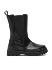Calvin Klein Jeans Kozaki Chelsea Boot V4A5-81034-1355 M Czarny. Czarne kozaki dziewczęce Calvin Klein Jeans, bez wzorów, z jeansu, bez obcasa, bez zapięcia. Za 569.99 zł.