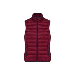 Damska lekka kurtka puchowa bez rękawów Kariban. Brązowe kurtki damskie KARIBAN, l, bez wzorów, z puchu, bez kaptura. Za 218.50 zł.