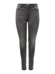 ONLY Dżinsy "Caraugusta" - Skinny fit - w kolorze szarym rozmiar: 42/L30. Szare jeansy damskie Only. Za 70.24 zł.