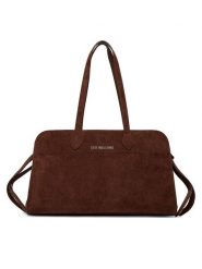 LOVE MOSCHINO Torebka JC4271PP0OKJ0313 Brązowy. Brązowe shopper bag Love Moschino, ze skóry, bez dodatków. Za 939.99 zł.