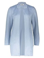 ONLY Płaszcz przejściowy w kolorze błękitnym rozmiar: M. Niebieskie płaszcze damskie Only, m, bez wzorów, bez kaptura. Za 130.99 zł.