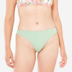 Dół kostiumu kąpielowego surfingowego damski Roxy Mini. Zielone bikini Roxy, bez wzorów, z elastanu. Za 99.99 zł.