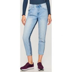 Dwukolorowe jeansy - Niebieski. Niebieskie jeansy damskie Reserved. W wyprzedaży za 69.99 zł.