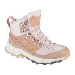Buty Jack Wolfskin Cyrox Texapore Mid 4064311-5629 beżowy. Brązowe obuwie trekkingowe damskie bez zapięcia. Za 909.13 zł.
