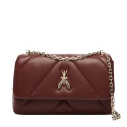 Torebka Patrizia Pepe. Brązowe torebki wieczorowe damskie Patrizia Pepe, bez wzorów, bez dodatków. Za 1,309.00 zł.