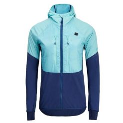 Bluza damska z kapturem Silvini Asprino. Niebieskie bluzy damskie Silvini, s, bez wzorów, z elastanu, z kapturem. Za 559.99 zł.