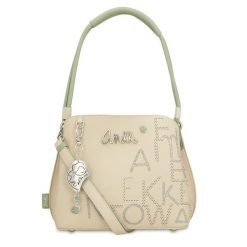 Beżowa Torebka Damska Anekke Seria Alma. Brązowe kuferki damskie Anekke, bez dodatków. Za 369.00 zł.