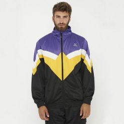 Lekka kurtka Loose do biegania czarno-okrągła. Brązowe kurtki sportowe damskie LEGEA, xl, bez wzorów, z bawełny. Za 116.00 zł.