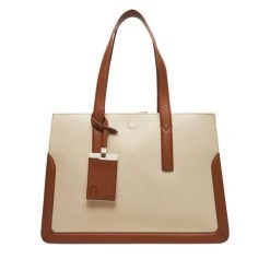 Torebka Furla. Brązowe torebki klasyczne damskie Furla, bez dodatków. Za 1,179.00 zł.