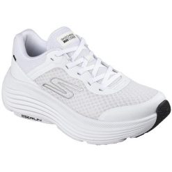 Buty sportowe damskie Skechers Max Cushioning Endea. Białe obuwie sportowe treningowe Skechers, na fitness i siłownię. Za 590.00 zł.