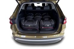 Torby Do Bagażnika Skoda Kodiaq 2023+ 5Szt Kjust. Czarne torby podróżne KJUST, bez wzorów, z kauczuku. Za 1,599.00 zł.