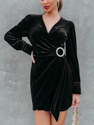 LA Angels Sukienka w kolorze czarnym rozmiar: L. Czarne sukienki damskie LA Angels, bez wzorów, bez ramiączek. Za 130.99 zł.