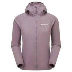 Damska kurtka z kapturem izolacyjna Montane Sirocco. Fioletowe kurtki damskie Montane, s, bez wzorów, z elastanu, z kapturem. Za 862.95 zł.