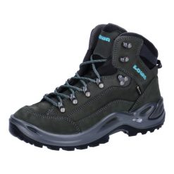 Buty trekkingowe damskie Lowa Renegade Mid Gtx. Szare obuwie trekkingowe damskie Lowa, z materiału, za kostkę, bez zapięcia. Za 985.00 zł.