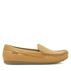 Mokasyny Lasocki. Brązowe mokasyny damskie Lasocki, bez obcasa. Za 113.99 zł.