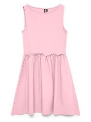 Vero Moda Sukienka w kolorze jasnoróżowym rozmiar: S. Różowe sukienki damskie Vero Moda, bez wzorów, z bawełny, bez ramiączek. Za 104.95 zł.