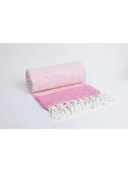 Samimi Chusta hammam "Nefes" w kolorze jasnoróżowym - 180 x 100 cm rozmiar: onesize. Różowe chusty damskie Samimi, bez wzorów, z bawełny. Za 109.78 zł.