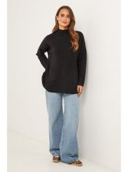 Soft Cashmere Sweter w kolorze czarnym rozmiar: 34/36. Czarne swetry klasyczne damskie Soft Cashmere, z kaszmiru, bez kołnierzyka. Za 152.99 zł.