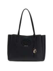 Guess Torebka 180981 Czarny. Czarne shopper bag Guess, z aplikacjami, bez dodatków. Za 649.99 zł.