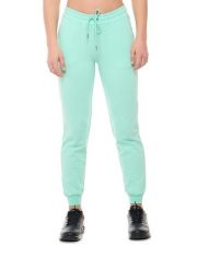 Bluza lekki z bawełna z kieszenie na co dzień. Niebieskie bluzy damskie LEONE 1947 APPAREL, l, bez wzorów, z bawełny, bez kaptura. Za 126.26 zł.