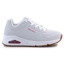 Buty Skechers Stand On Air 310024L-WHP białe. Białe buty sportowe dziewczęce bez zapięcia. Za 449.26 zł.