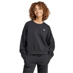 Bluza damska adidas Essentials Small Logo. Czarne bluzy damskie Adidas, xl, bez wzorów, bez kaptura. Za 159.00 zł.
