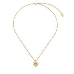 Naszyjnik Guess. Żółte naszyjniki damskie Guess, złote. Za 239.99 zł.