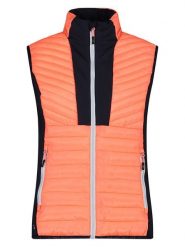 CMP Kamizelka hybrydowa w kolorze pomarańczowym rozmiar: 44. Pomarańczowe kamizelki damskie CMP, s, bez wzorów, z materiału, bez kaptura. Za 161.73 zł.