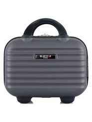 BlueStar Kosmetyczka "Brazilia-k" w kolorze antracytowym - 30 x 23 x 16 cm rozmiar: onesize. Czarne kosmetyczki damskie Bluestar, bez wzorów, z materiału. Za 60.99 zł.