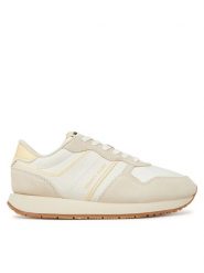 Tommy Jeans Sneakersy Tjw Eva Runner Light EN0EN02741 Beżowy. Brązowe obuwie sportowe damskie Tommy Jeans, z jeansu, bez zapięcia. Za 229.99 zł.