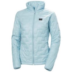 Kurtka narciarska damska izolowana Helly Hansen Lifaloft. Brązowe kurtki damskie Helly Hansen, uniwersalny, bez wzorów, z materiału, bez kaptura. Za 852.00 zł.