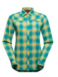 LA SPORTIVA Koszula funkcyjna "Rambler" w kolorze zielono-żółtym rozmiar: S. Zielone koszule damskie La Sportiva, s, bez wzorów, z bawełny, bez kołnierzyka, bez ramiączek. Za 236.61 zł.