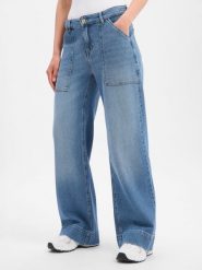 Opus Dżinsy - Miva comfy Kobiety Bawełna niebieski, 38-32. Niebieskie jeansy damskie Opus. Za 329.95 zł.