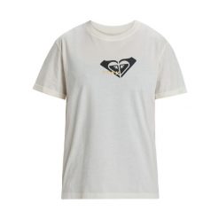 Koszulka z krótkim rękawem dla Kobiety OCEANREGULAR CORPO Biały. Białe koszulki damskie Roxy, m, bez wzorów, z bawełny, bez ramiączek. Za 89.99 zł.