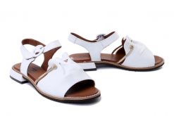 ARTIKER RELAKS 50C0919 biały, sandały damskie. Białe sandały damskie Artiker Relaks, bez wzorów, z gumy, bez obcasa, na obcasie, bez zapięcia. Za 235.92 zł.