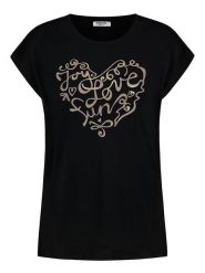 Sublevel Koszulka w kolorze czarnym rozmiar: M. Czarne koszulki damskie Sublevel, m, bez wzorów, bez kołnierzyka, bez ramiączek. Za 43.99 zł.