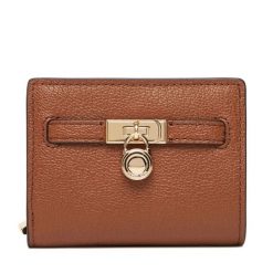 Portfel MICHAEL Michael Kors. Brązowe portfele damskie MICHAEL Michael Kors, bez wzorów. Za 539.99 zł.