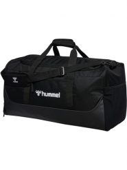 Torba sportowa Hummel Lead. Czarne torby sportowe Hummel, bez wzorów, z materiału. Za 302.50 zł.