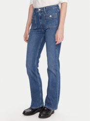 Tommy Hilfiger Jeansy WW0WW48255 Niebieski Flare Fit. Niebieskie jeansy damskie Tommy Hilfiger. Za 559.99 zł.