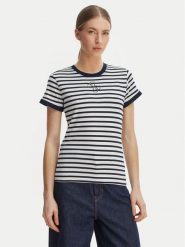 Guess T-Shirt W6GI18 K3040 Kolorowy Classic Fit. T-shirty damskie Guess, l, z aplikacjami, z syntetyku, bez kołnierzyka. Za 174.99 zł.