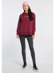 ELBSAND Bluza "Svana" w kolorze czerwonym rozmiar: M. Czerwone bluzy damskie ELBSAND, m, bez wzorów, z bawełny, z kapturem. Za 200.45 zł.