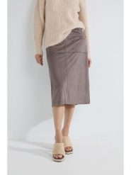 Josephine & Co Spódnica "Amber" w kolorze brązowym rozmiar: 44. Brązowe spódnice damskie Josephine & Co, bez wzorów, midi. Za 206.42 zł.