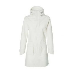 Wodoodporna parka dla kobiet Basil mosse. Białe parki damskie BASIL, s, z materiału, bez kaptura. Za 489.10 zł.