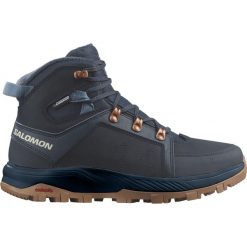 Buty damskie Salomon Outchill Ts Cswp. Niebieskie obuwie trekkingowe damskie Salomon, bez zapięcia. Za 724.60 zł.
