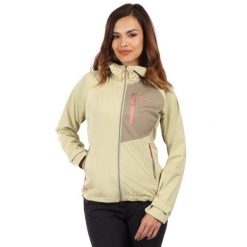 Damska kurtka softshell Kilpi BELTRA-W. Brązowe kurtki sportowe damskie Kilpi, l, bez wzorów, z softshellu, bez kaptura. Za 473.69 zł.