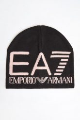 Czapka damska EA7 EMPORIO ARMANI. Czapki damskie EA7 Emporio Armani, bez wzorów. W wyprzedaży za 216.75 zł.