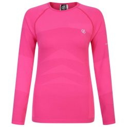 Koszulka termoaktywna damska DARE2B Baselayer. Czerwone koszulki damskie Dare 2b, m, bez wzorów, z elastanu, bez kołnierzyka, bez ramiączek. Za 82.00 zł.