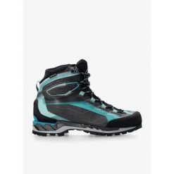 Buty trekkingowe damskie La Sportiva Trango Tech GTX. Niebieskie obuwie trekkingowe damskie La Sportiva, bez zapięcia. Za 1,375.49 zł.